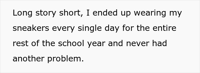 Teacher Banned From Wearing Sneakers Due To Dress Code, Responds With Goth Platform Boots Teacher Banned From Wearing Sneakers Due To Dress Code, Responds With Goth Platform Boots