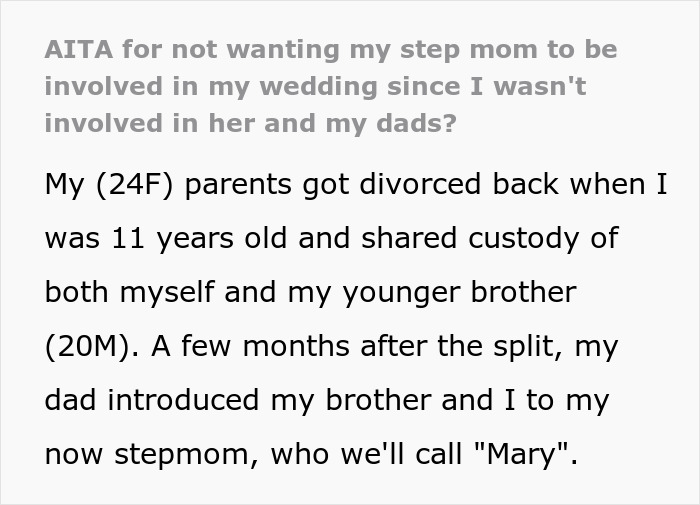 Stepmom Seats Daughter At &ldquo;Leftover Table&rdquo; At Her Wedding, Bride Returns The Favor At Her Ceremony