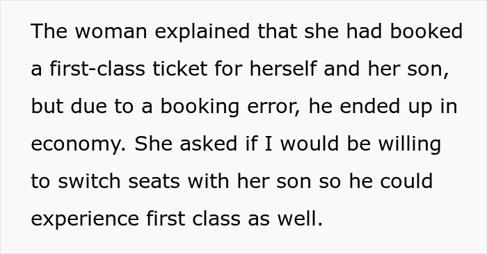 Plane Staff Pressures Woman To Give Her First-Class Seat To A Kid, She Refuses And Faces Backlash