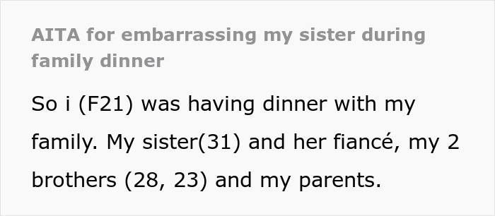 Sister Keeps Putting Woman Down, Says She&rsquo;s Smarter, She Humiliates Her By Asking A Simple Question