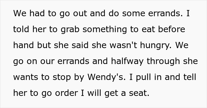 Dad Takes Hungry 15YO To Fast Food Place, Tells Her To Order Her Food, She Can’t Do It Dad Takes Hungry 15YO To Fast Food Place, Tells Her To Order Her Food, She Can’t Do It