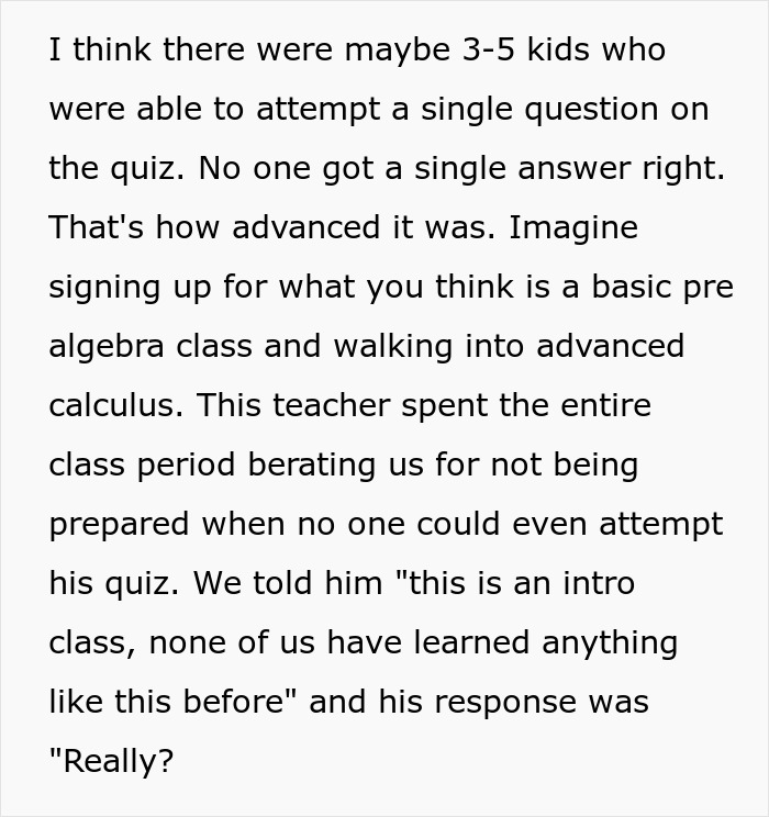 &ldquo;Insane And Cruel&rdquo;: Students Turn The Tables On Teacher By Following Instructions, Get Him Fired