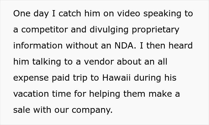 Man Gets In Trouble Because Of Coworker&rsquo;s Rumors, Gets Revenge By Collecting Real Facts About Him