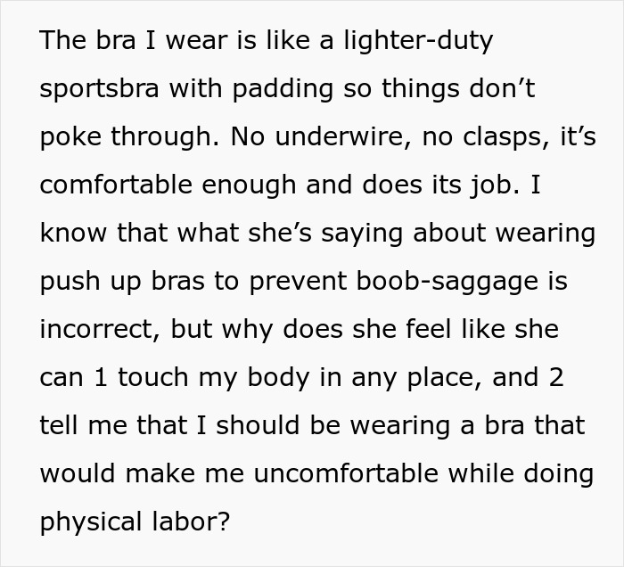 “Building Gossip” Gets Put On Probation By HR After Groping Coworker For "Not Wearing A Bra" “Building Gossip” Gets Put On Probation By HR After Groping Coworker For "Not Wearing A Bra"