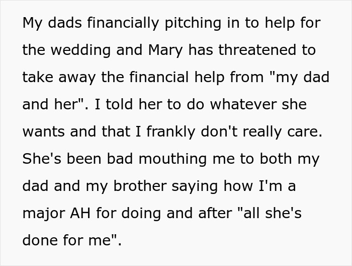 Stepmom Seats Daughter At &ldquo;Leftover Table&rdquo; At Her Wedding, Bride Returns The Favor At Her Ceremony