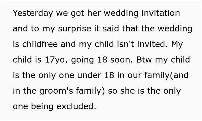 Woman Accused Of Throwing A Tantrum After Boycotting Sister’s Wedding Because Of Her Dumb New Rule Woman Accused Of Throwing A Tantrum After Boycotting Sister’s Wedding Because Of Her Dumb New Rule
