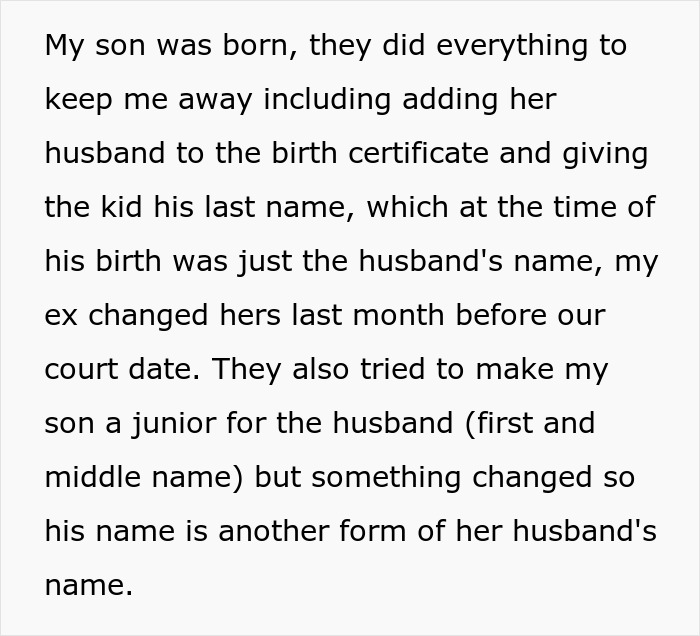 Man Finds Out His Ex Is Pregnant, Sues Her After Failed Attempt To Name Baby After Her New Husband