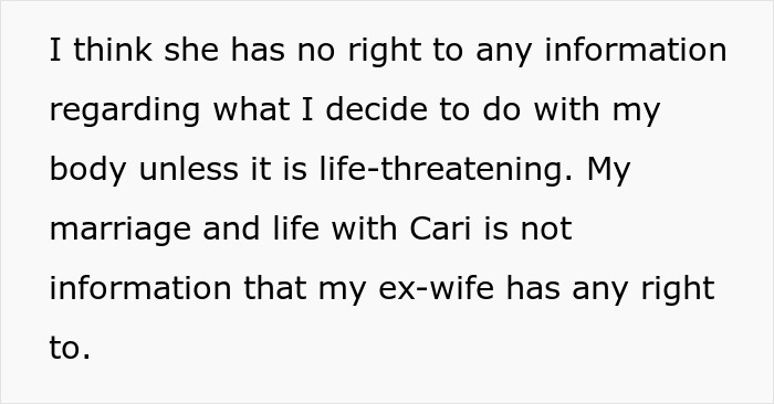 Vasectomy Reversal Sparks Heated Argument, Man Thinks It&rsquo;s None Of Ex-Wife&rsquo;s Business