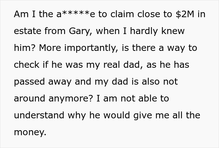 Man Is Confused After Mom&rsquo;s Friend Left Him Almost $2M Inheritance Despite Hardly Even Knowing Him