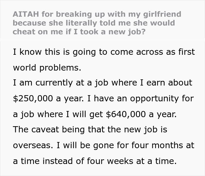 Man Breaks Up With GF On The Spot: “I Was Stupid To Think She Was A Decent Human” Man Breaks Up With GF On The Spot: “I Was Stupid To Think She Was A Decent Human”