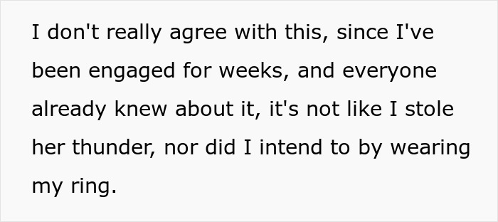 Jealous Stepsister Rages At Woman For Daring To Wear Her Expensive Ring To Her Engagement Jealous Stepsister Rages At Woman For Daring To Wear Her Expensive Ring To Her Engagement