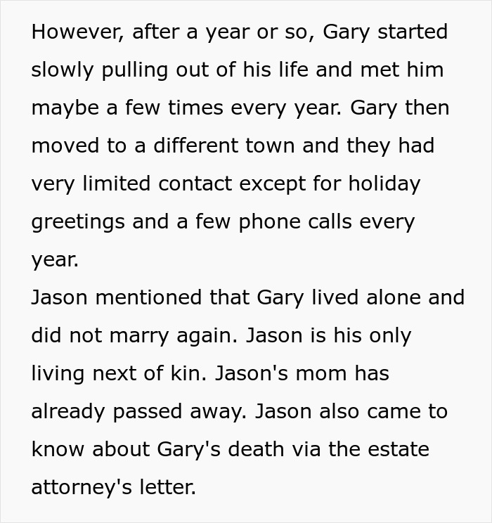 Man Is Confused After Mom&rsquo;s Friend Left Him Almost $2M Inheritance Despite Hardly Even Knowing Him