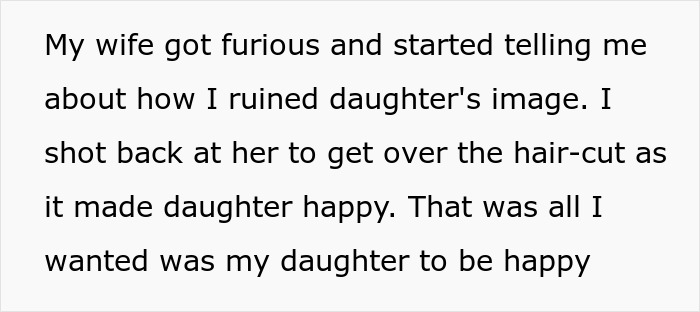 Woman Inconsolable When Step Daughter Cuts Her Hair Really Short, Husband Tells Her Enough Is Enough