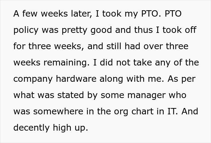 Employee Goes On Vacation And Doesn&rsquo;t Take The Company Phone As Told, It Costs The Company $6K