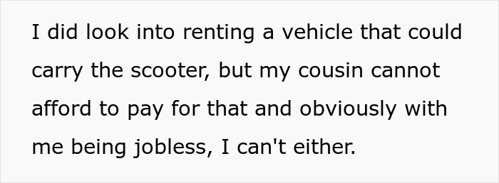 “Am I The Jerk For Refusing To Push My Obese Cousin Around In A Wheelchair For A Day?” “Am I The Jerk For Refusing To Push My Obese Cousin Around In A Wheelchair For A Day?”