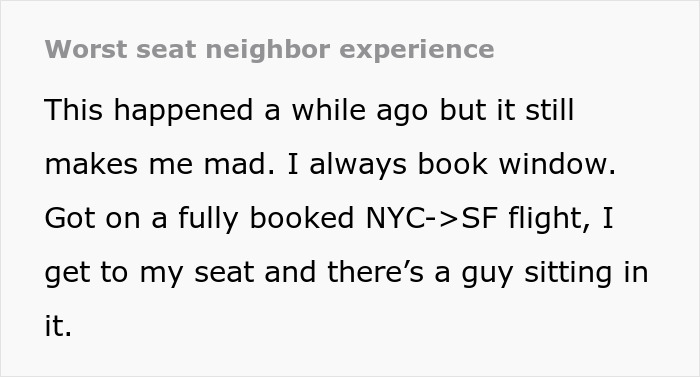 Stinky Guy Keeps Leaning On Woman During Flight, She Just About Starts Screaming At Him Stinky Guy Keeps Leaning On Woman During Flight, She Just About Starts Screaming At Him