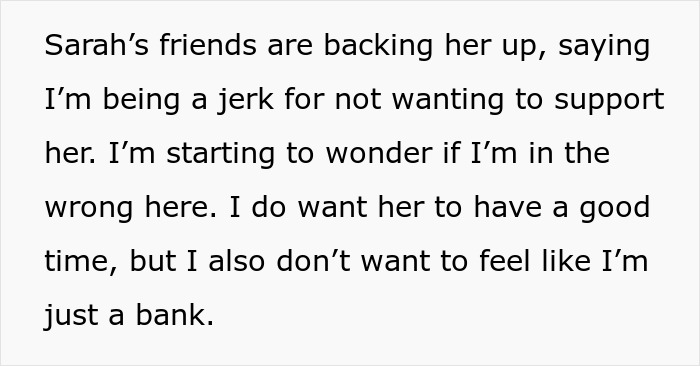 Man Is Called A Jerk For Not Wanting To Spend His Bet Winnings On A Trip That Doesn&rsquo;t Involve Him