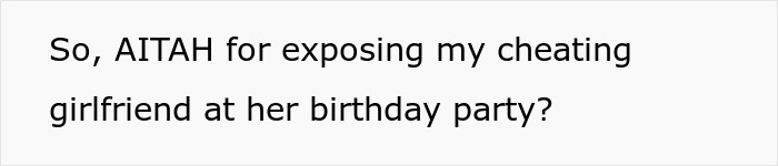 Man Feels His GF Is Cheating, Finds Out She’s Having An Affair With His Boy, Shares It On Her B-Day Man Feels His GF Is Cheating, Finds Out She’s Having An Affair With His Boy, Shares It On Her B-Day