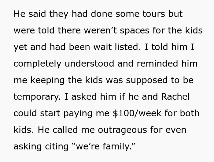 Woman Feels Taken Advantage Of By Brother, Offers A Compromise And Gets An Unexpectedly Negative Reaction