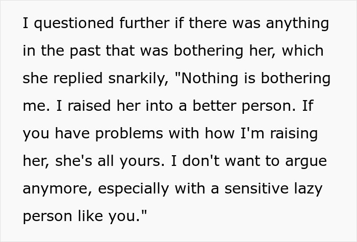 Woman Can&rsquo;t Stop Roasting Everything Her Daughter Does, Husband Loses His Cool And Asks For Divorce