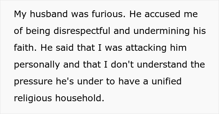 Woman Agrees To Convert If Husband Agrees To Actually Be A Good Christian, Triggers Him