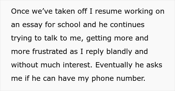 16-Year-Old Plane Passenger Can't Stop Man's Unwanted Advances, So The Crew Intervenes 16-Year-Old Plane Passenger Can't Stop Man's Unwanted Advances, So The Crew Intervenes