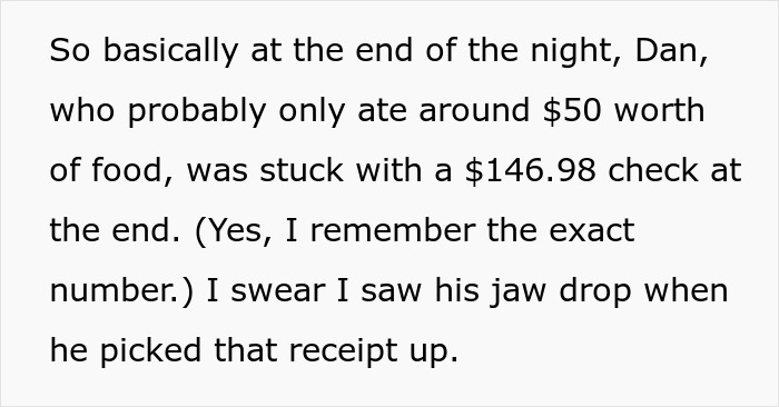 Guy Refuses To Split Restaurant Bill With Friends After They Order $200 Meals, Drama Ensues