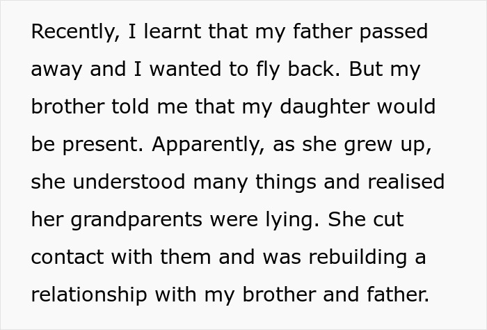 Estranged Woman Finally Sees The Truth And Wants Dad Back In Her Life, He Doesn't Want To Reconnect