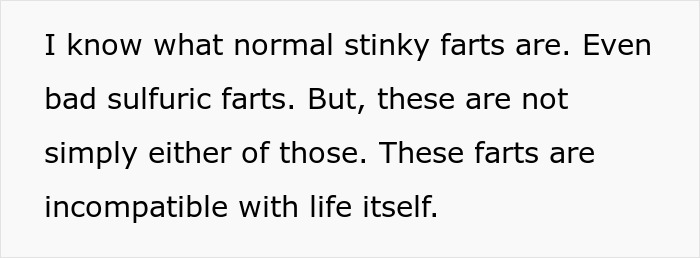 Husband Loves Making Himself As Flatulent As Possible, Ends Up A Divorcee After Wife Snaps Husband Loves Making Himself As Flatulent As Possible, Ends Up A Divorcee After Wife Snaps