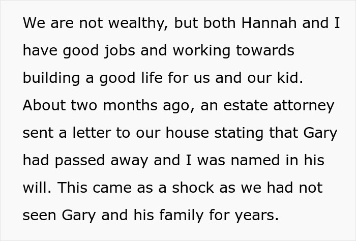 Man Is Confused After Mom&rsquo;s Friend Left Him Almost $2M Inheritance Despite Hardly Even Knowing Him