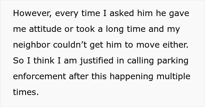Entitled Contractor Blocks Neighbor&rsquo;s Driveway, Then Demands He Cover The Parking Fine