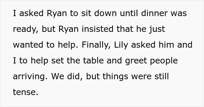 Guy Removed From Dinner Party For Babying And "Helping" Blind Woman Far Too Much