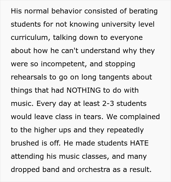 &ldquo;Insane And Cruel&rdquo;: Students Turn The Tables On Teacher By Following Instructions, Get Him Fired