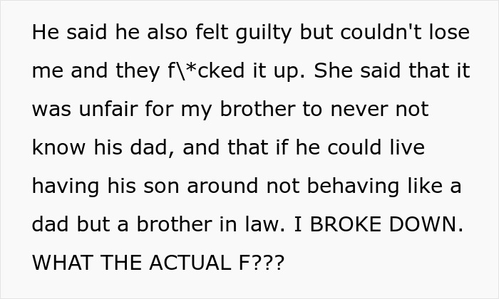 “Two Of The Most Disgusting Humans”: Woman Finds Out Her Little Brother Is Her Fiancé’s Son “Two Of The Most Disgusting Humans”: Woman Finds Out Her Little Brother Is Her Fiancé’s Son