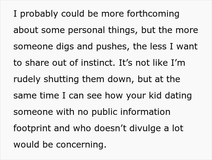 Woman Can’t Trust Son’s GF With No Social Media And A Secretive Job, Tries To Hack Her Phone Woman Can’t Trust Son’s GF With No Social Media And A Secretive Job, Tries To Hack Her Phone