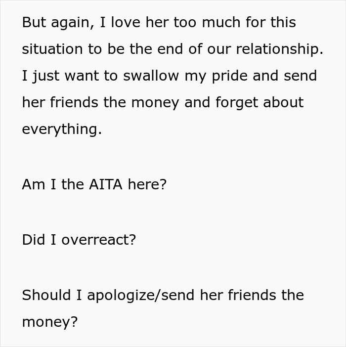 Man Dumps GF After She Expects Him To Foot $1,100 Bill Since He&rsquo;s &ldquo;The Man,&rdquo; Starts To Regret It