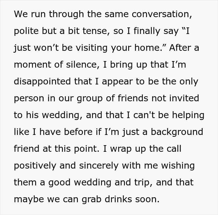 Couple Count On Friend&rsquo;s Help After Not Inviting Him To The Wedding, Get A Reality Check