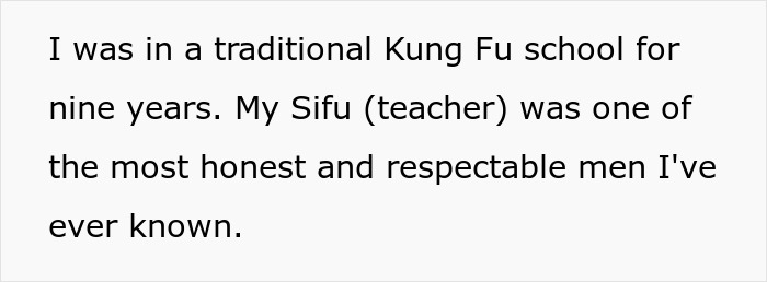 Internet Is Loving This Supportive Kung Fu Teacher&rsquo;s Malicious Compliance To A Sexist Client