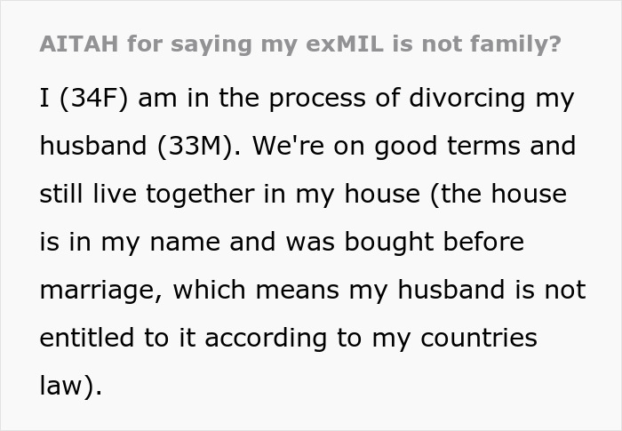 Woman Finally Is Free From Nasty MIL, Drama Ensues After She Refuses To Let Her Stay The Night Woman Finally Is Free From Nasty MIL, Drama Ensues After She Refuses To Let Her Stay The Night