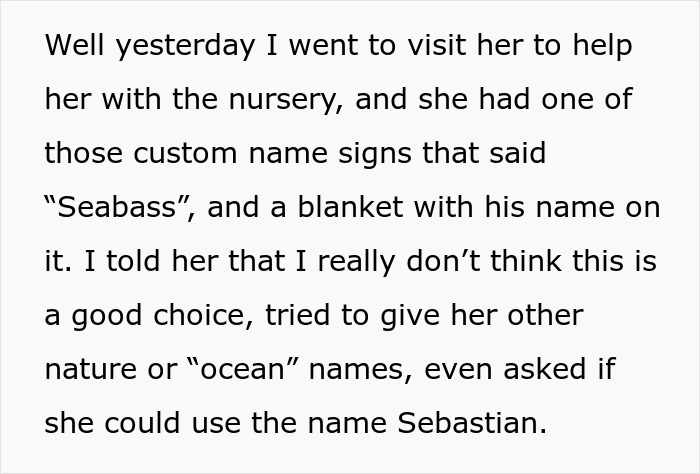 “I Thought She Was Joking”: Woman Begs Sister To Rethink The Name She Chose For Her Son “I Thought She Was Joking”: Woman Begs Sister To Rethink The Name She Chose For Her Son