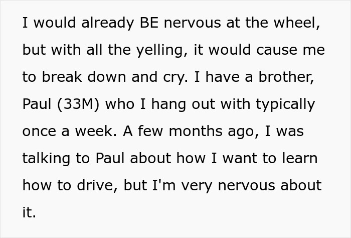 Hubby Lies At Family Party Over Him Teaching Wife To Drive, She Exposes Him And Gets Called A Jerk