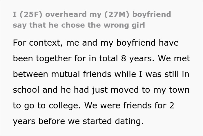 Woman Overhears Boyfriend Of 8 Years Saying She &lsquo;Disgusts&rsquo; Him On His Birthday, Shatters Her Heart