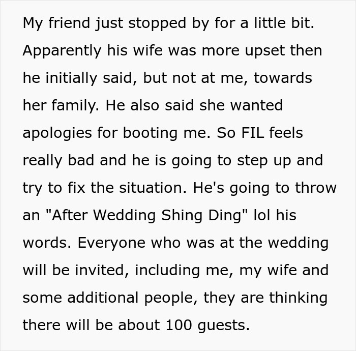 Bride Is Furious Guests Ordered Pizzas Because Her Family Ate Most Of The Food Bride Is Furious Guests Ordered Pizzas Because Her Family Ate Most Of The Food