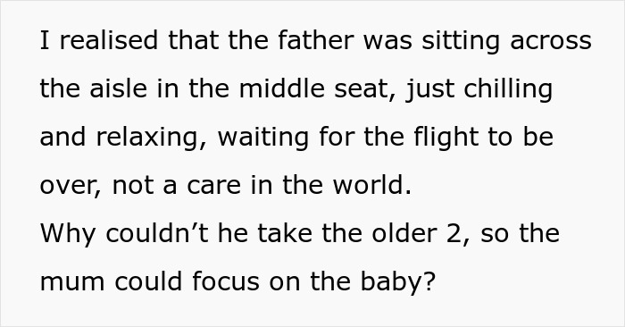 &ldquo;Not A Care In The World&rdquo;: Dad Shamed For Not Helping Mom Struggling On Flight With 3 Kids