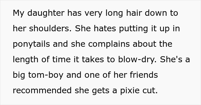 Woman Inconsolable When Step Daughter Cuts Her Hair Really Short, Husband Tells Her Enough Is Enough