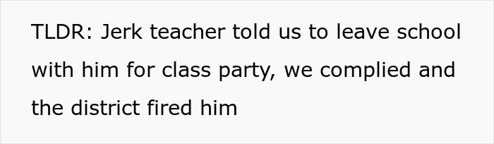 &ldquo;Insane And Cruel&rdquo;: Students Turn The Tables On Teacher By Following Instructions, Get Him Fired