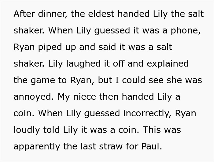 Guy Removed From Dinner Party For Babying And "Helping" Blind Woman Far Too Much