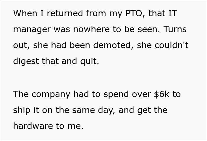 Employee Goes On Vacation And Doesn&rsquo;t Take The Company Phone As Told, It Costs The Company $6K