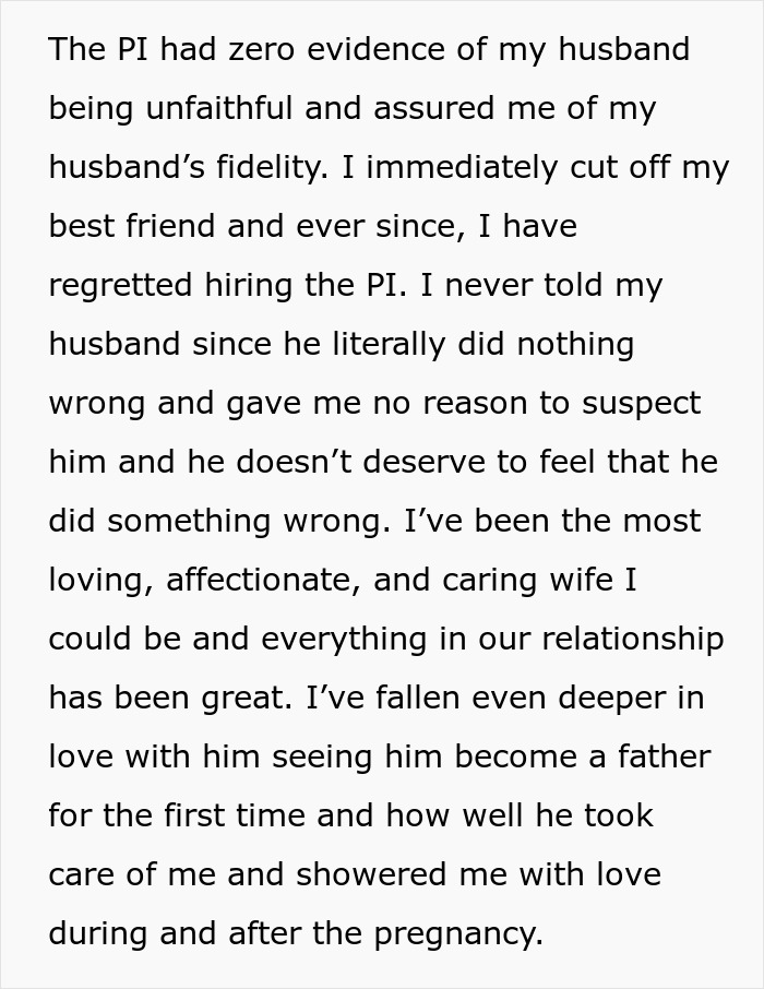 Friend Falsely Convinces Woman Her Husband Is Cheating, She Hires A PI And Lives To Regret It