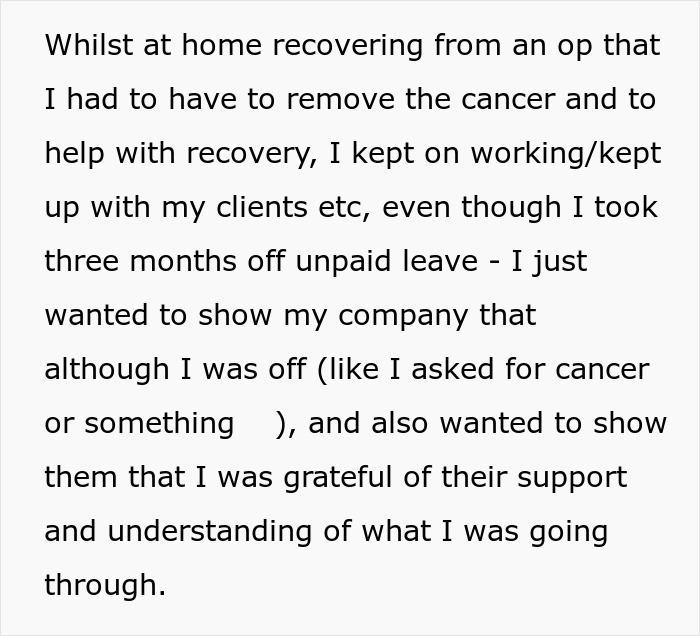 Boss Puts Woman On Performance Review For Beating Cancer, It Majorly Backfires